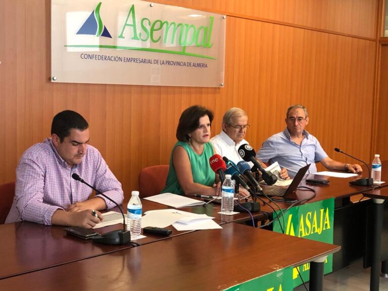 Asaja Almería califica el último ejercicio agrícola como atípico