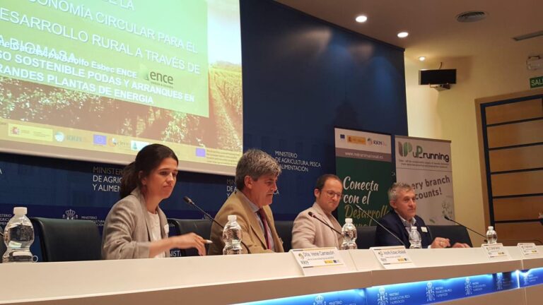 ASAJA Huesca y CIRCE concluyen con extraordinario éxito su proyecto europeo que aborda el uso energetico de maderas de podas y arranques Agrícolas Up Running