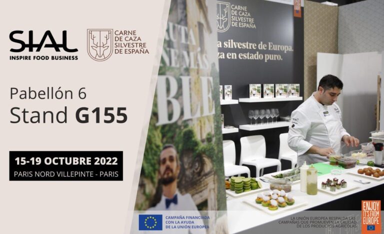 La carne de caza silvestre, preparada para promocionarse en París en la mayor feria alimentaria del mundo