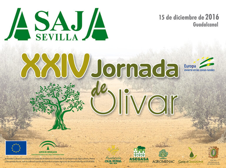 ASAJA-Sevilla celebrará en Guadalcanal la XXIV Jornada del Olivar