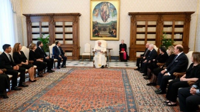 El Papa Francisco recibe a una delegación de agricultores y ganaderos de ASAJA