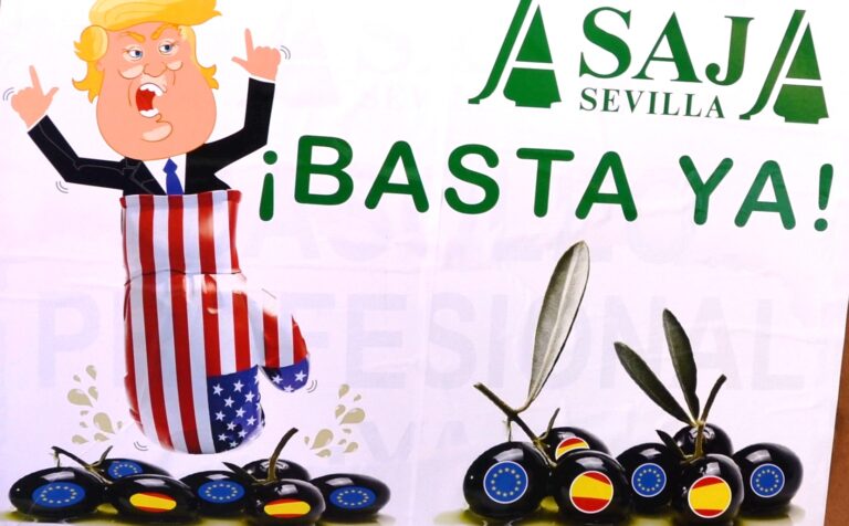 Asaja-Sevilla insta al Gobierno de España y a la UE a redoblar los esfuerzos para acabar también con el arancel que soporta la aceituna negra de mesa
