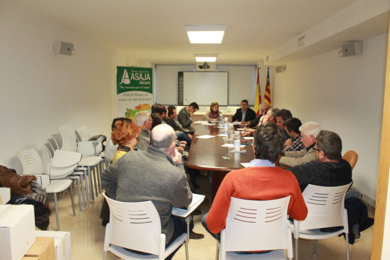 ASAJA Alicante critica a la Conselleria por su “desidia e indiferencia” ante las denegaciones “por falta de presupuesto” de la ayuda de Agricultura Ecológica del 2015