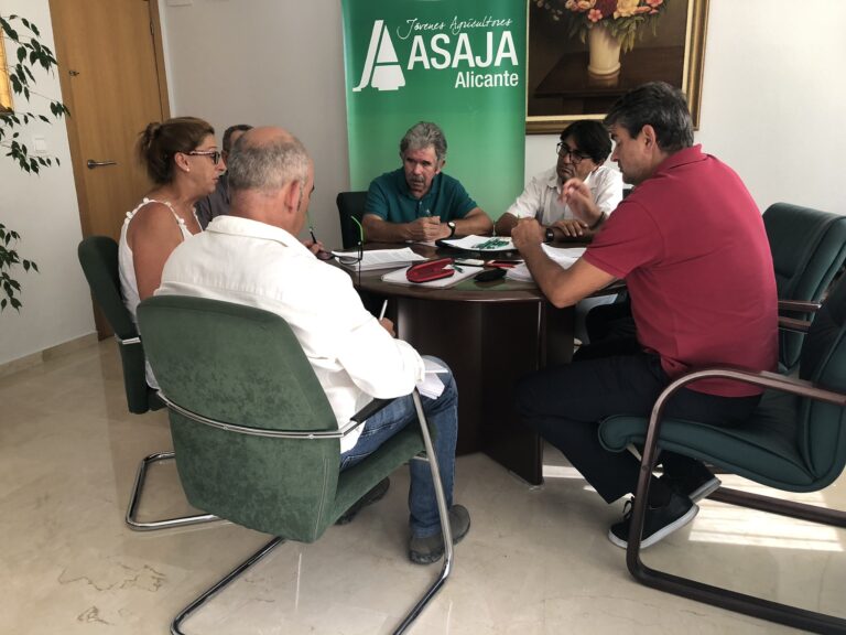 ASAJA Alicante crea una oficina técnica en Orihuela y Almoradí para atender a los afectados