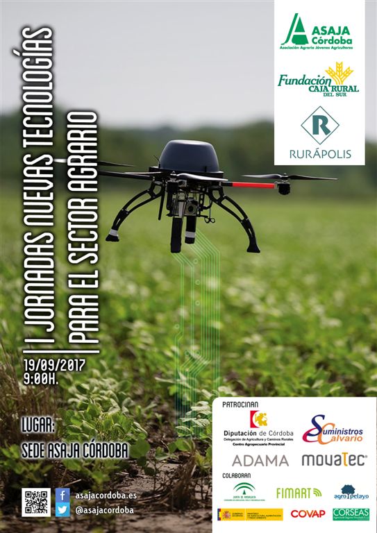 Asaja Córdoba organiza sus primeras jornadas de nuevas tecnologías para el sector agrario
