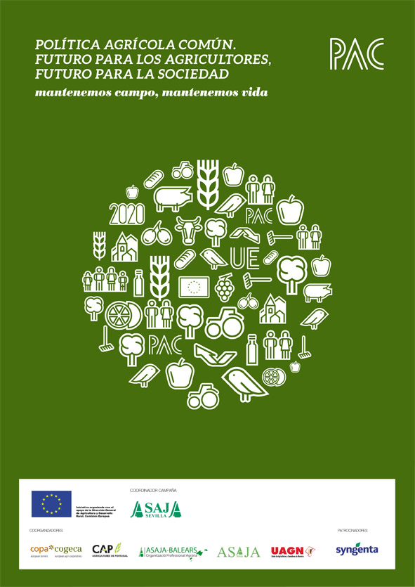ASAJA-Sevilla lidera una campaña informativa europea para transmitir a la sociedad la importancia de la PAC