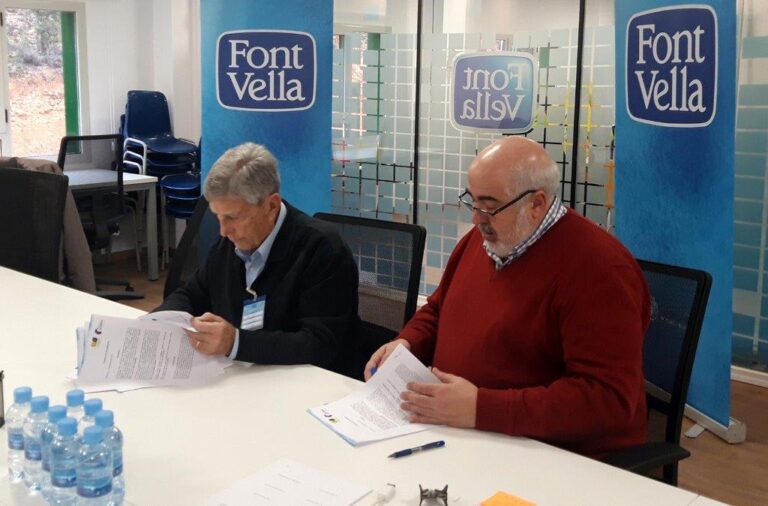 Acuerdo de colaboración entre Font Vella y Asaja Guadalajara (S.A.T. Coagral) para la mejora del entorno natural de Sigüenza