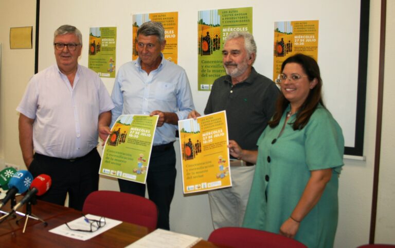 Los agricultores y ganaderos protestarán el 27 de julio en Córdoba ante la difícil situación del campo
