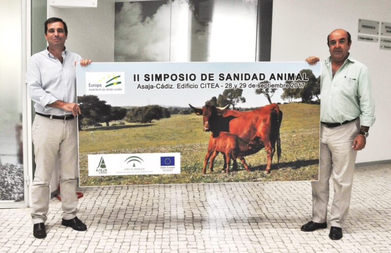 Asaja Cádiz:  Pedro Gallardo presenta el II simposio de sanidad animal que se celebrará el 28 y 29 de septiembre en CITEA