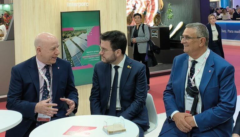 INTERPORC expone al presidente de la Generalitat la importancia del sector porcino en Cataluña