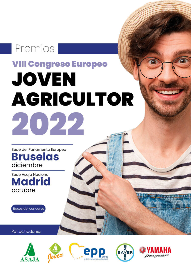 Asaja entregará hoy los premios  “Joven Agricultor  2022”