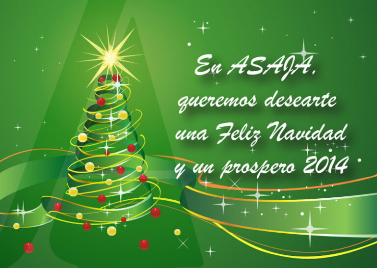 ASAJA LES DESEA FELIZ AÑO NUEVO