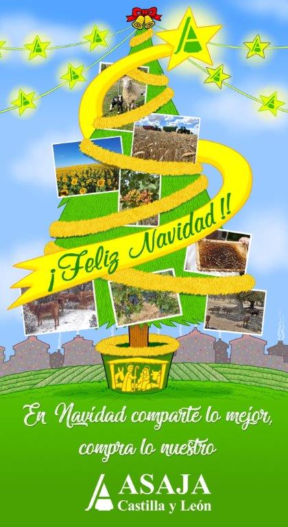Asaja Castilla y Léon invita a los consumidores a elegir en sus compras navideñas alimentos de nuestra tierra