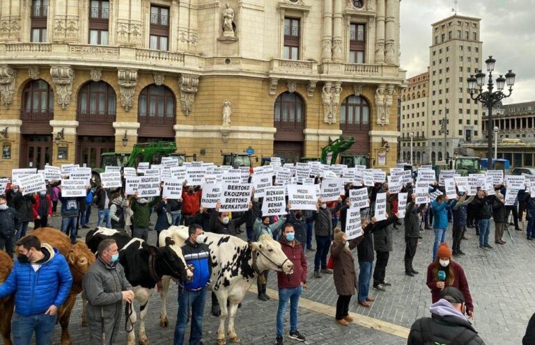 Concentración agrícola ganadera y forestal de Bilbao