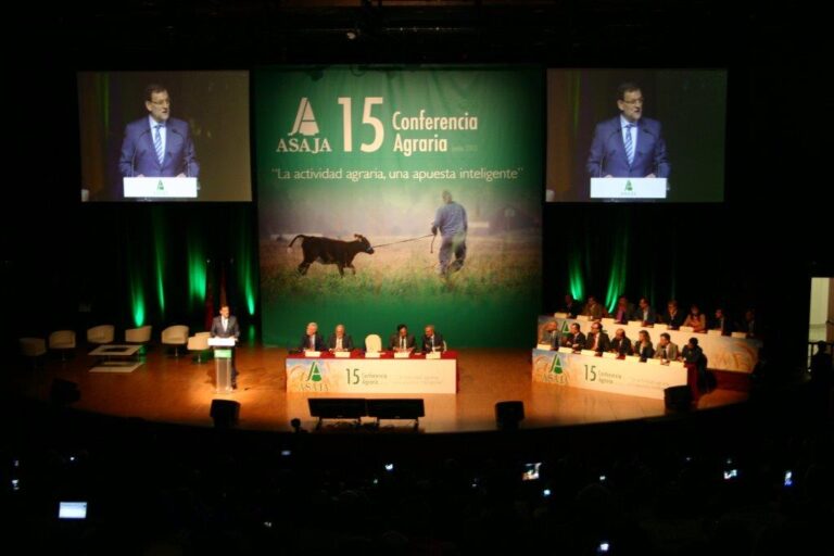 Mariano Rajoy expresó ayer su apoyo al campo español, un verdadero latifundio de talento