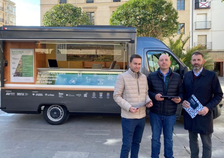 Asaja Rioja ARAG pone en marcha la ‘Tic Truck’, una furgoneta itinerante para acercar y formar al sector agrario en la digitalización