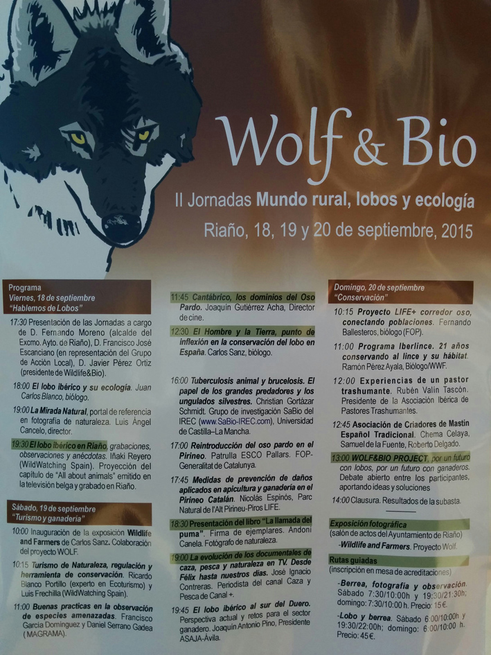 ASAJA Cantabria asiste a las jornadas Wolf&Bio donde manifiesta la problemática del lobo en Cantabria