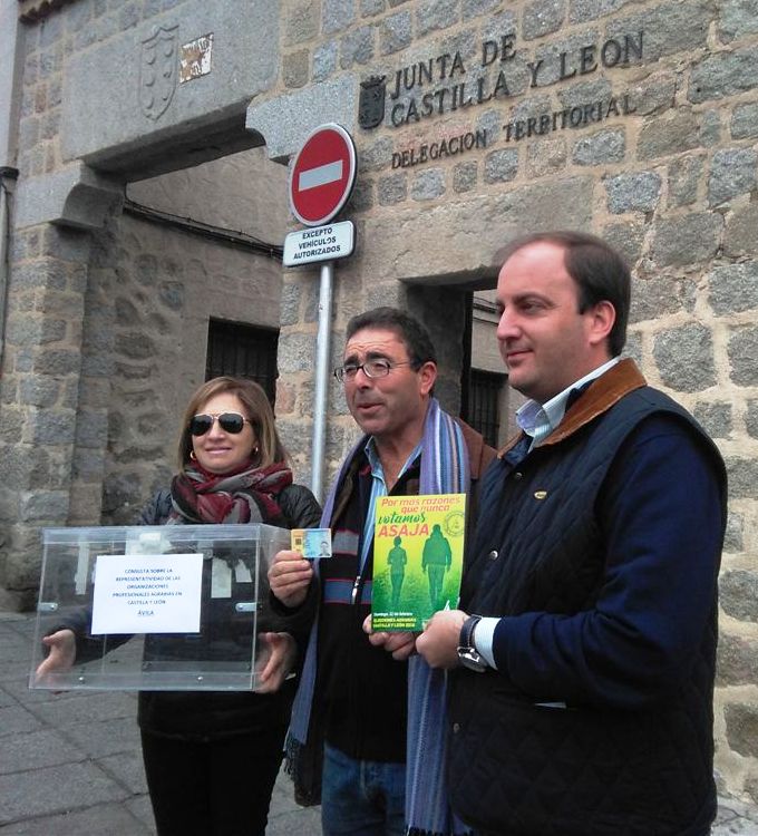 ASAJA de Ávila aplaude el voto anticipado y realiza un llamamiento a la participación