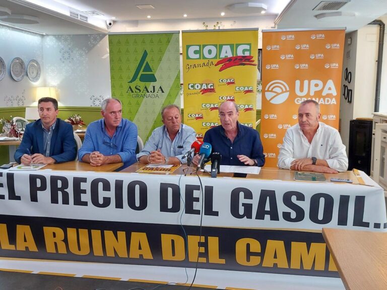 Las OPAS y Cooperativas de Granada piden medidas que palíen el alto coste del gasóleo y la electricidad