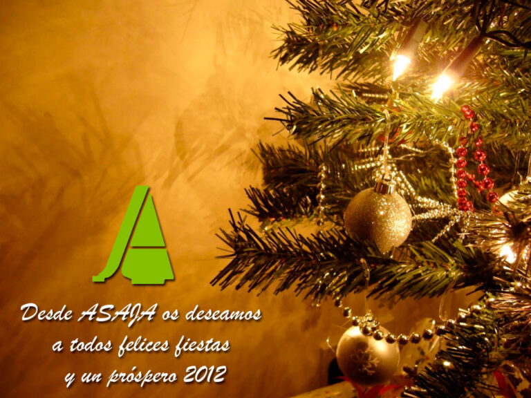 ASAJA les desea Feliz 2012