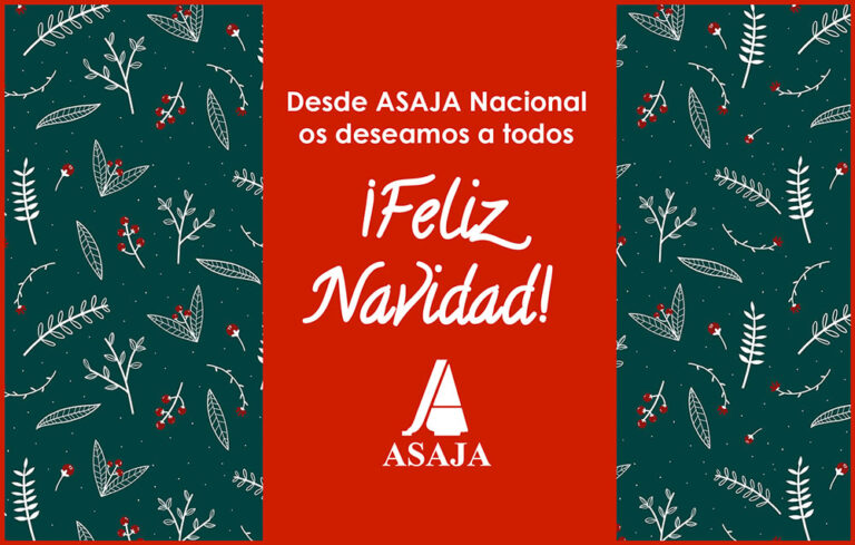 Asaja les desea FELIZ NAVIDAD