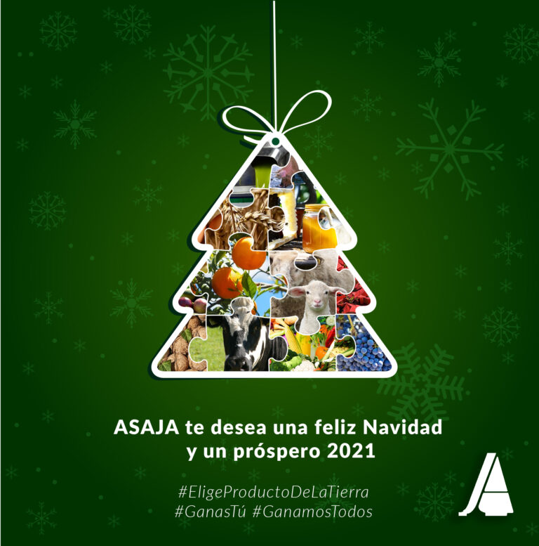 Asaja os desea Feliz Navidad
