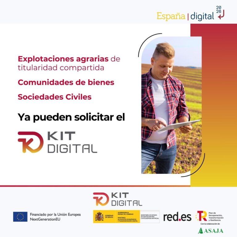 Las comunidades de bienes, explotaciones agrarias y sociedades civiles podrán solicitar la ayuda de Kit Digital a partir de mañana