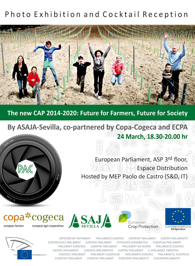 La exposición fotográfica “La nueva PAC, la agricultura en Europa” viaja a Bruselas