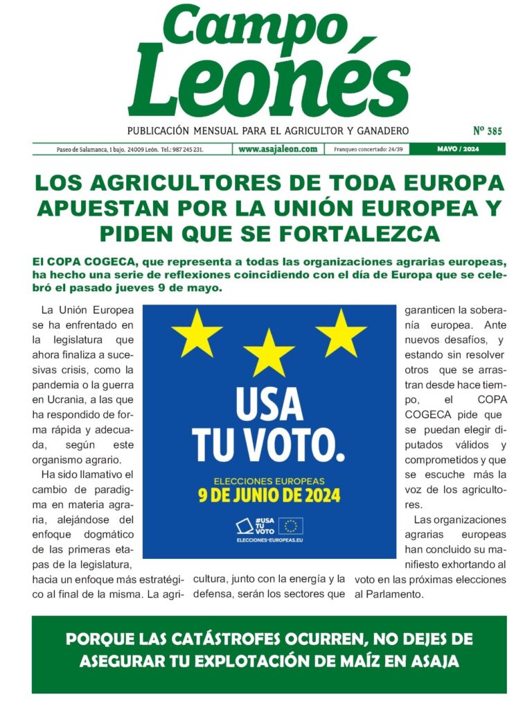 “Campo Leonés” cumple treinta y cinco años con todos los agricultores y ganaderos