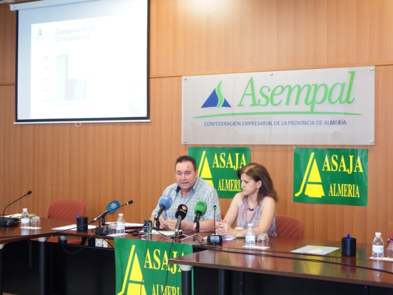 ASAJA Almería califica el último ejercicio agrícola como atípico y desigual