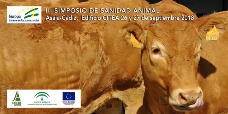 Se acerca la celebración del día de San Miguel y con él viene el III simposio de sanidad animal de Asaja-Cádiz