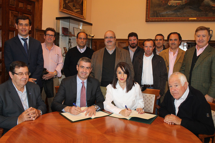 Diputación y Lonja Agropecuaria de Toledo colaboran para realizar actividades agropecuarias