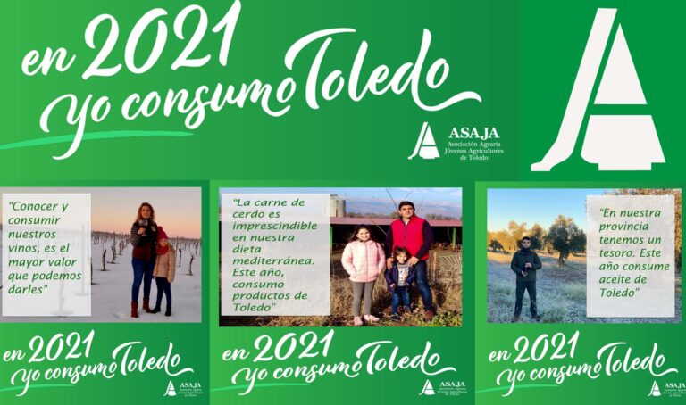 Asaja de Toledo lanza una campaña animando a consumir productos de la tierra