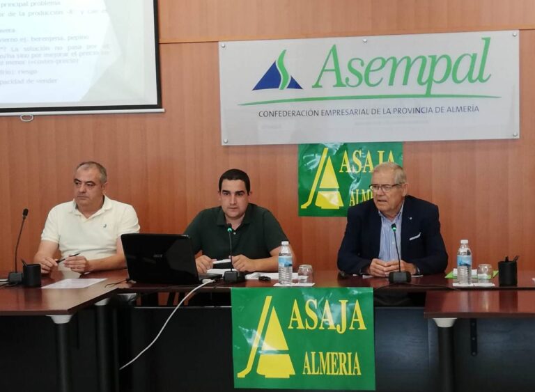 Asaja Almería: La campaña hortícola se despide con malas sensaciones debido a los bajos precios