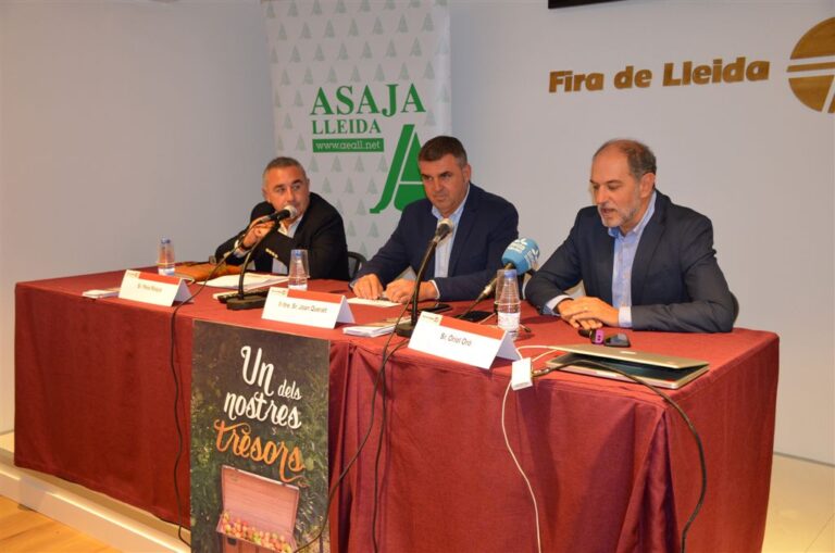 ASAJA Lleida repartirá 15.000 piezas de fruta dulce a los visitantes de la Feria Agraria de Sant Miquel de Lleida