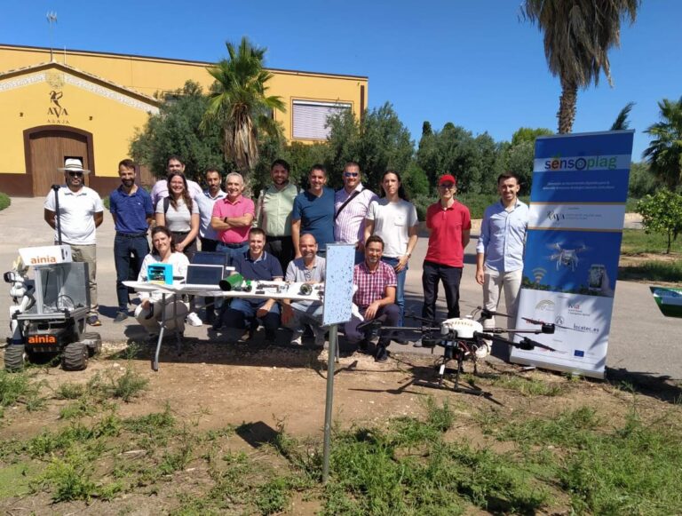 Asaja -AVA. El proyecto Sensoplag presenta tecnologías para lograr una aplicación más temprana, precisa y sostenible contra las plagas de cítricos