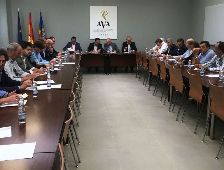 Asaja celebra su Comité Ejecutivo Nacional en la Finca Sinyent de ASAJA Valencia.