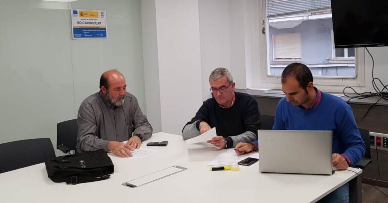 Reunión Proyecto Innovación GO- CARBOCERT 24-04-2019