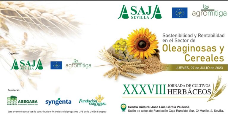 ASAJA-Sevilla celebra su XXXVIII Jornada de Cultivos Herbáceos