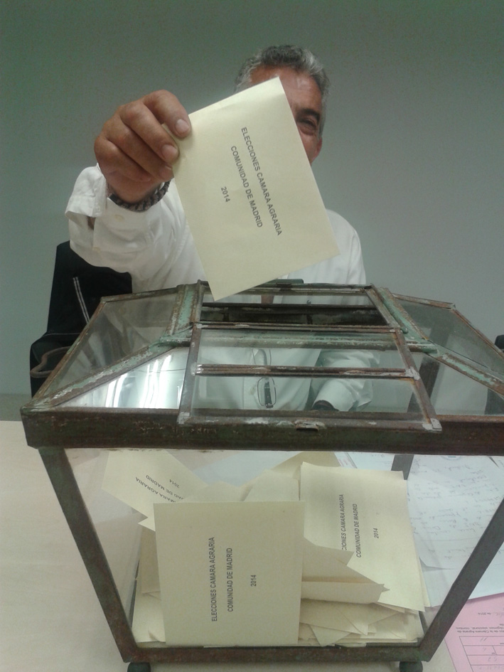 ASAJA revalida su mayoría absoluta en las elecciones agrarias de la Comunidad de Madrid
