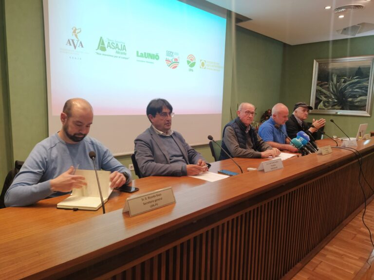 Las organizaciones agrarias y cooperativas anuncian una nueva fase de movilizaciones en la Comunidad Valenciana