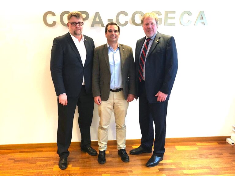 El vicepresidente de Asaja, Pedro Gallardo, elegido presidente del grupo de trabajo de oleaginosas y  proteaginosas del Copa-Cogeca