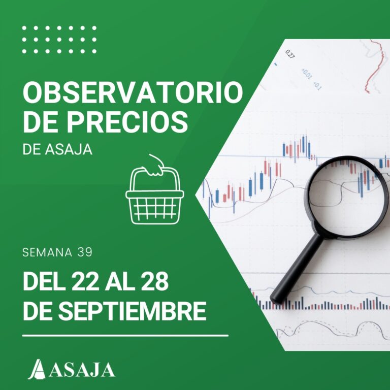 Observatorio de precios Asaja