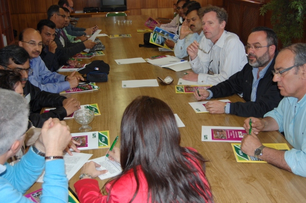 UNA DELEGACIÓN INDIA CONOCE LA LABOR DE APAG COMO TOMADORA DE SEGUROS AGRARIOS