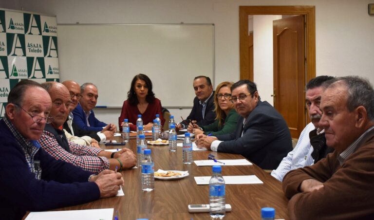 Asaja de Toledo se reúne con representantes del Partido Popular para analizar la situación del sector agrícola y ganadero