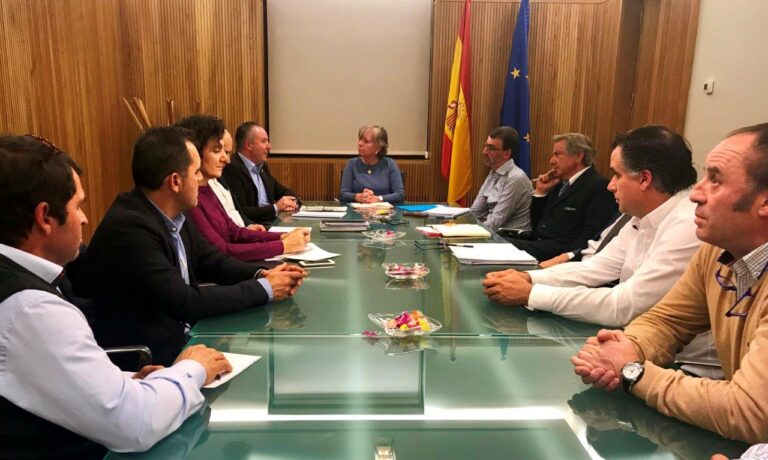 Primer encuentro institucional de la nueva presidenta de la CHD con asaja Castilla y León