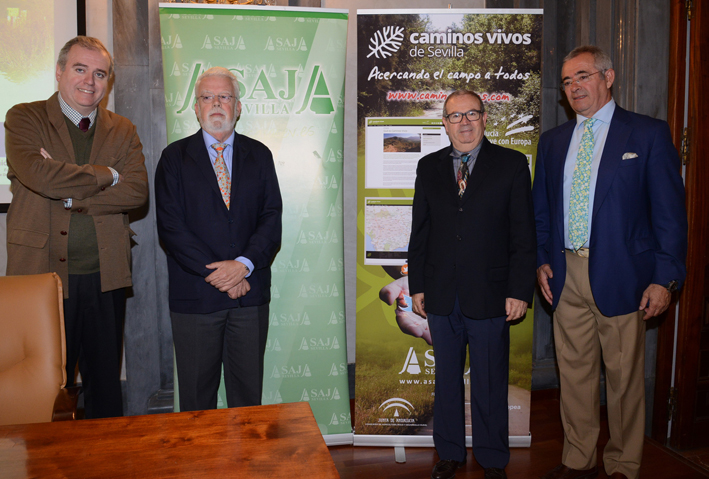 Caminos vivos, una herramienta interactiva de ASAJA Sevilla  para recorrer la provincia acercando a todos el campo y su paisaje