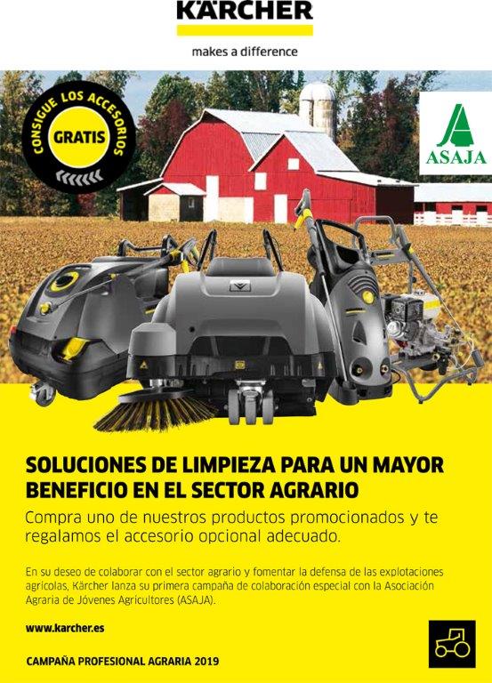 ASAJA ha firmado un Acuerdo de Colaboración con KÁRCHER