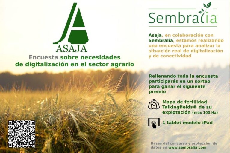 Encuesta sobre las necesidades de digitalización en el sector agrario