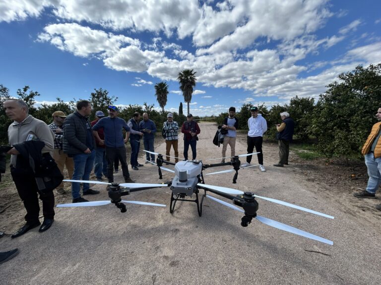 El proyecto DRONSafe demuestra en Valencia un uso seguro y sostenible de los drones para aplicar fitosanitarios